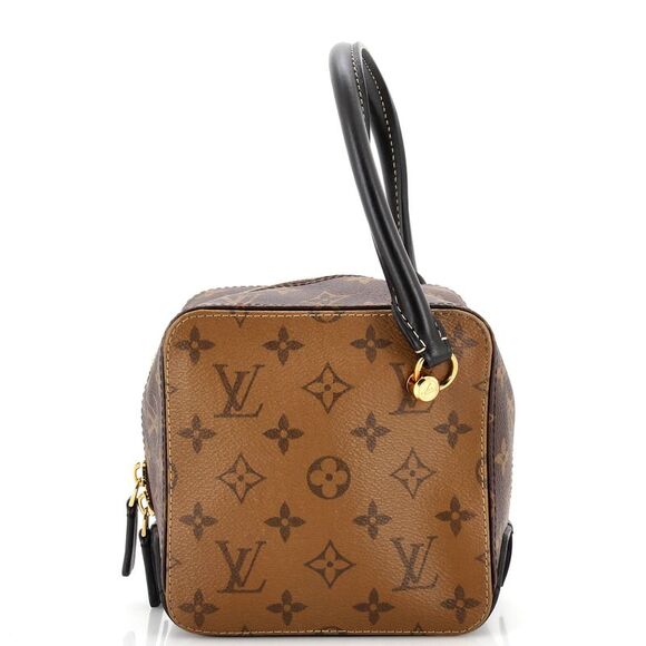 Louis Vuitton Square Bag Reverse Monogram Canvas Brown - Picture 1 of 10